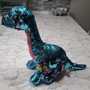 Sequin Dinosaur Plush